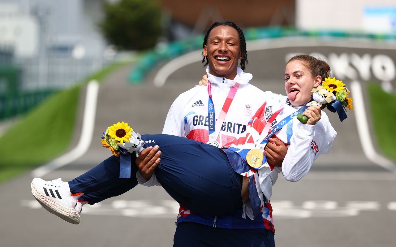 OlympicsCyclingShriever and Whyte land Britain first BMX medals