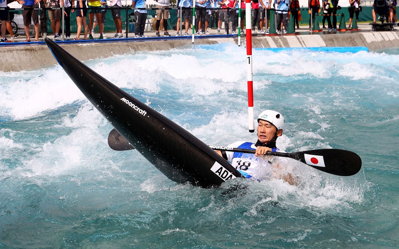 OlympicsCanoeingRace car designers reinvent kayak for Japanese