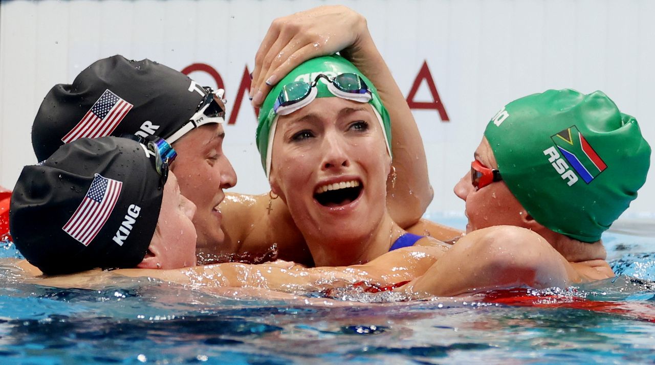 Olympics-Swimming-Schoenmaker win could image