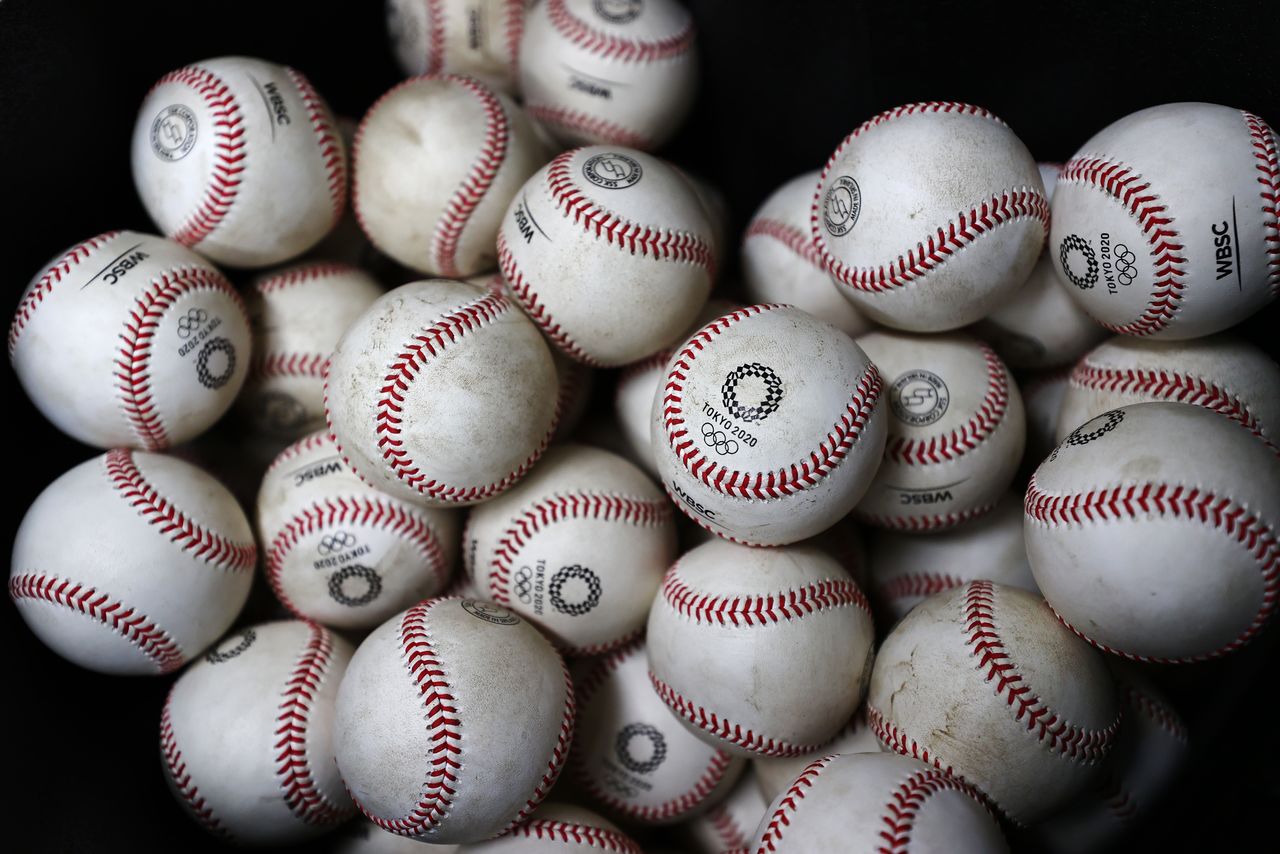 OlympicsBaseball‘Best ball in the world’ gets mud bath, gloved