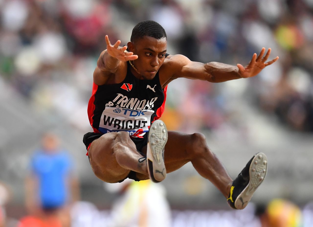 OlympicsAthleticsTwo Trinidad and Tobago competitors, coach test