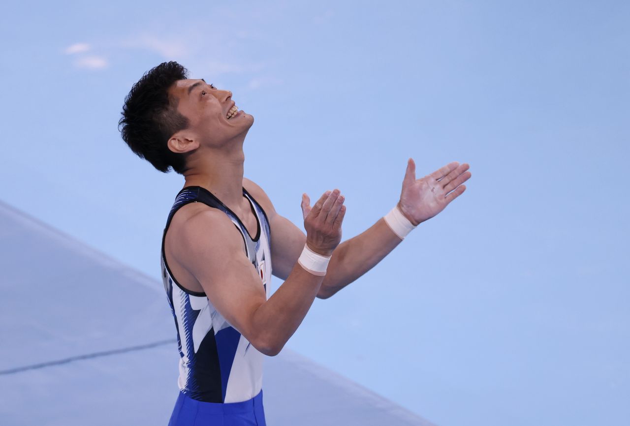 Gymnastics-From despair to Games debut Japans other Kohei Nippon picture