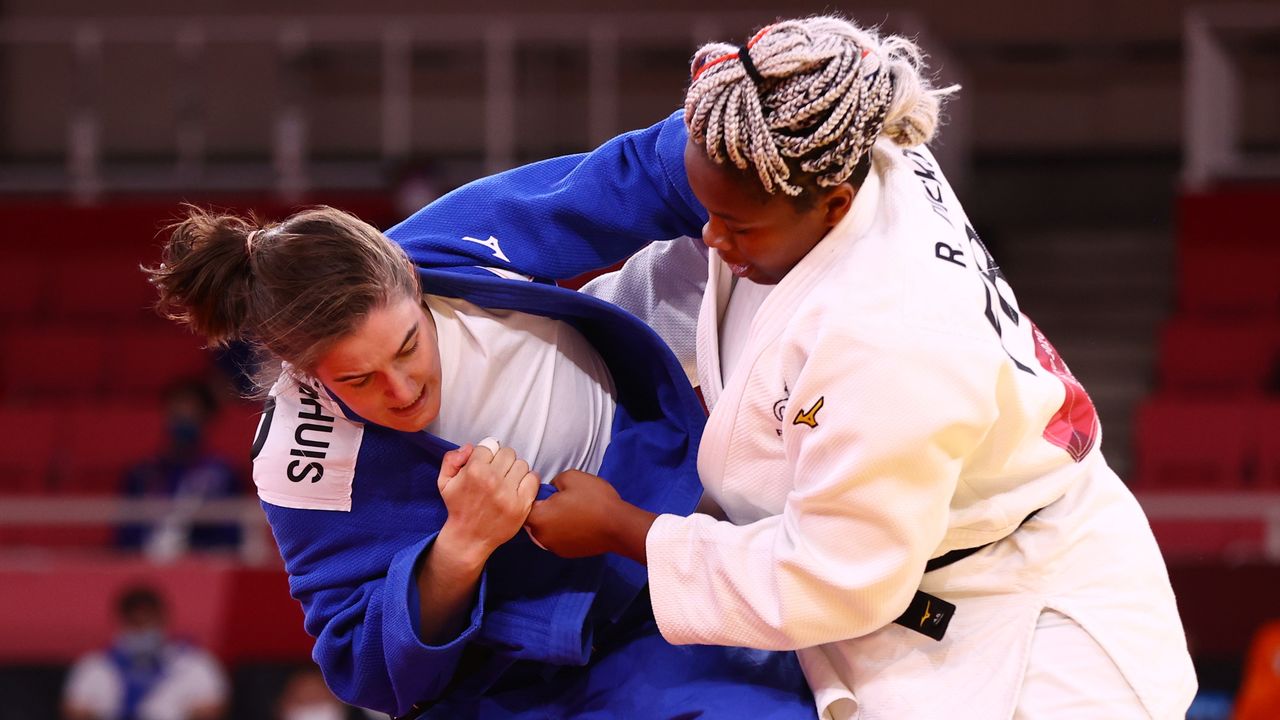 OlympicsJudoFrance win judo gold medal in first mixed team event
