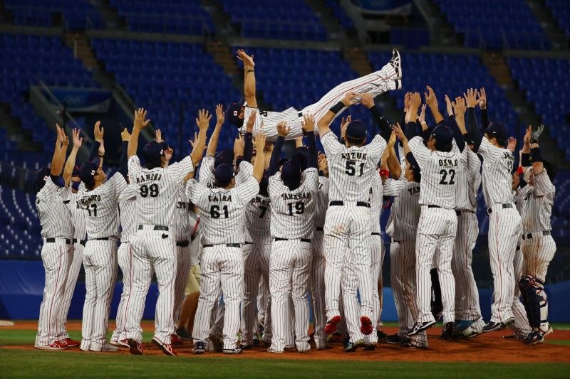 OlympicsBaseballJapan rejoice over 'wonderful' gold medal, pressure