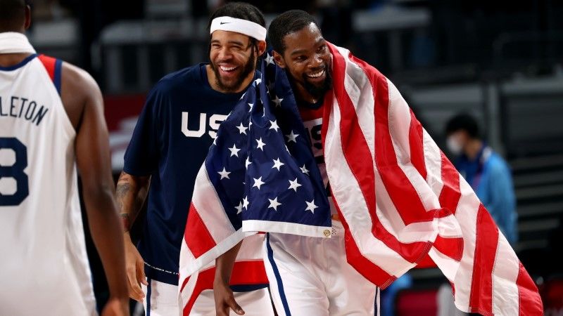 Olympics: Kevin Durant leads Team USA into semis with Slovenia, France,  Australia advancing