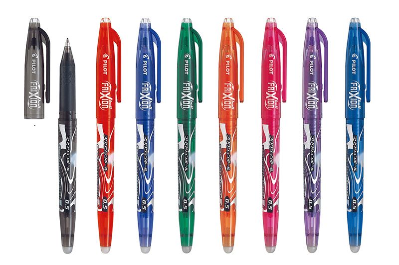 Bolígrafos o plumas borrables: 1.500 millones de unidades vendidas