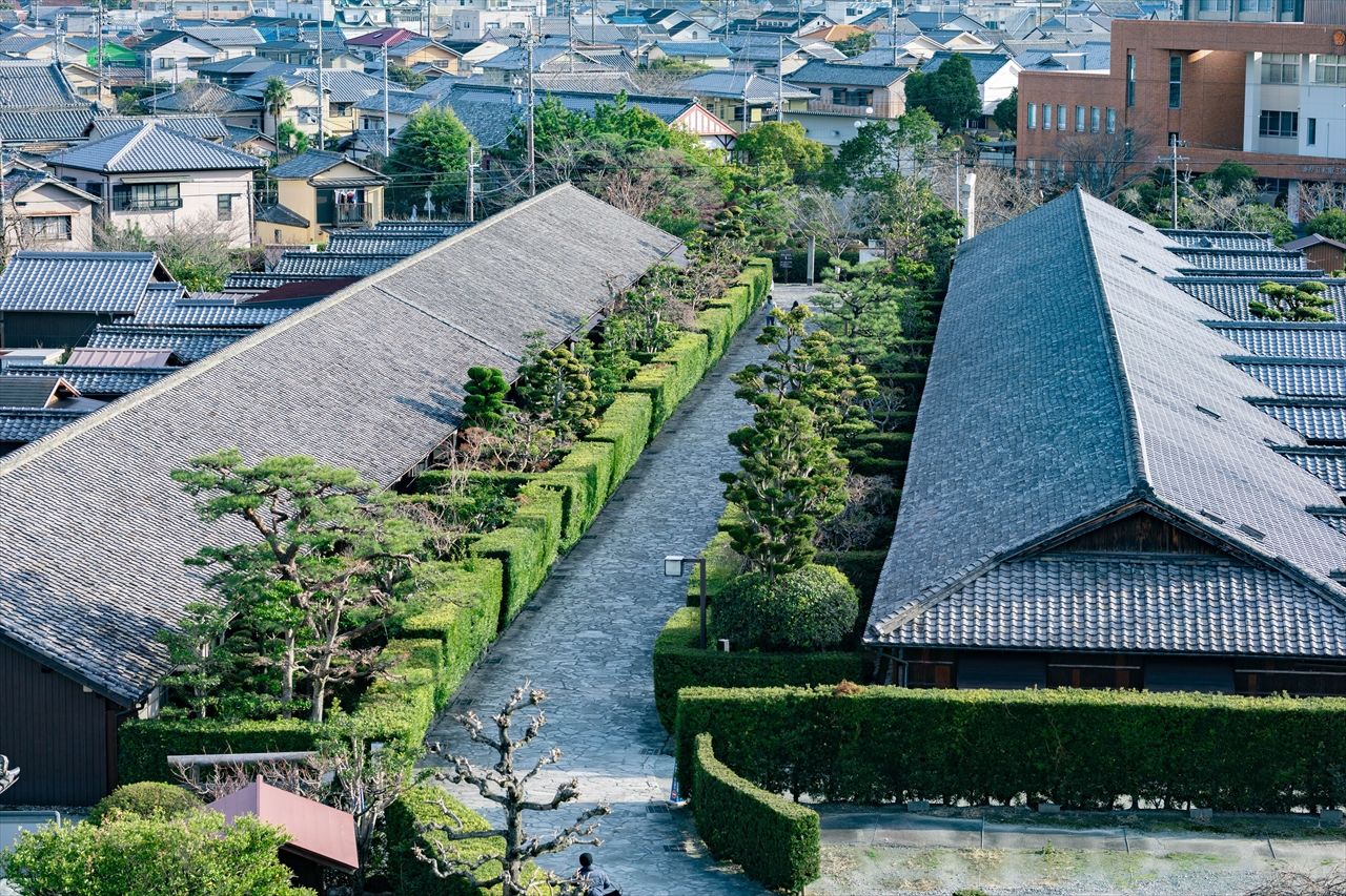 Conjunto de residencias samuráis del castillo de Matsusaka. (PIXTA)