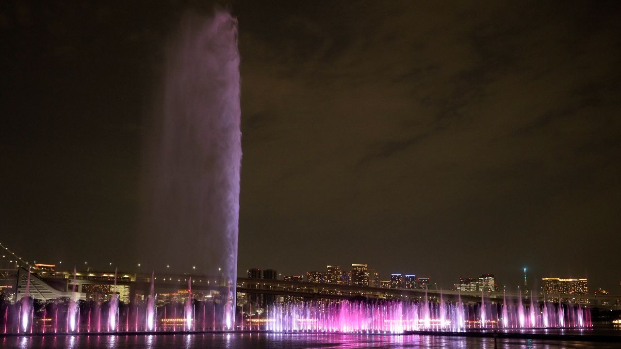 Una columna de agua de 150 metros, sencillamente impresionante. (Fotografía de Shōji Takeshi)