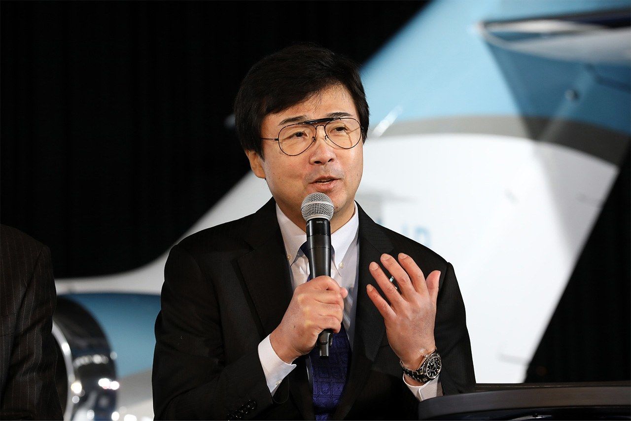 Fujino Michimasa, presidente de Honda Aircraft Company (fotografía por cortesía de Honda).