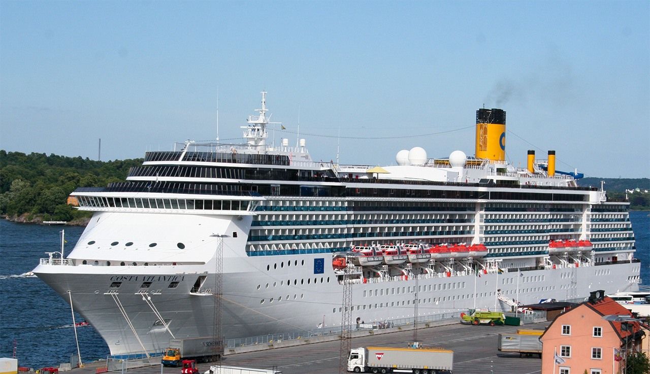 El crucero Costa Atlántica (© EnDumEn).