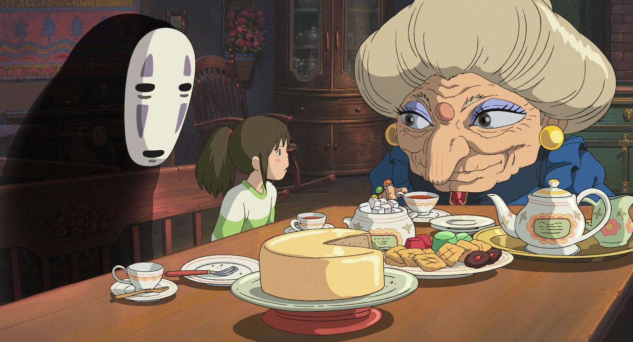 Una imagen de El viaje de Chihiro, por cortesía de Studio Ghibli. 