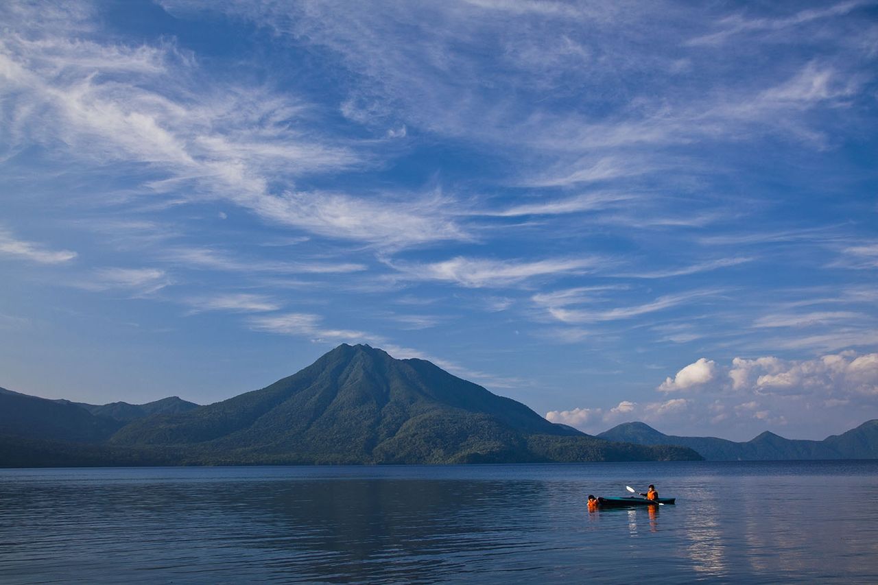 El lago Shikotsu. (Fotografía: Ciudad de Chitose)
