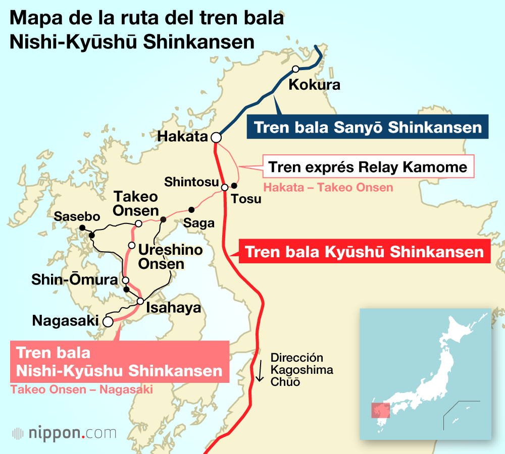 El Tren Bala Nishi Ky Sh Shinkansen Nippon Com