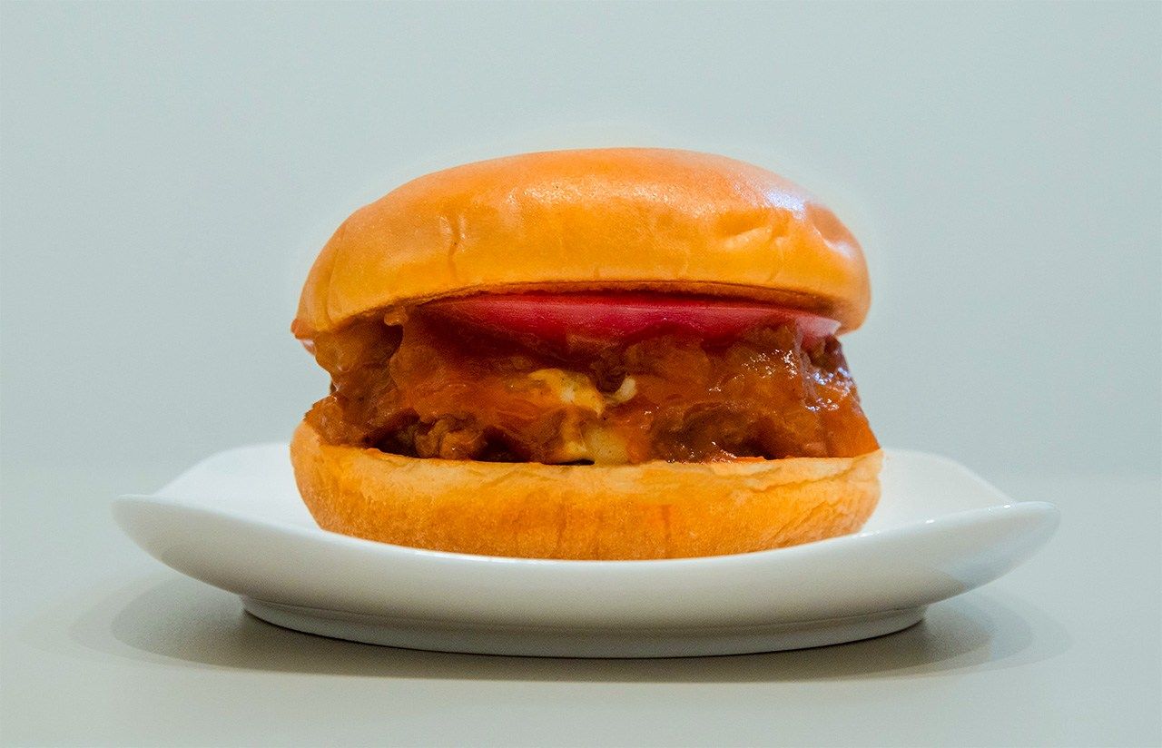 La “Mos Burger de soja” de Mos Burger. (Fotografía del autor)