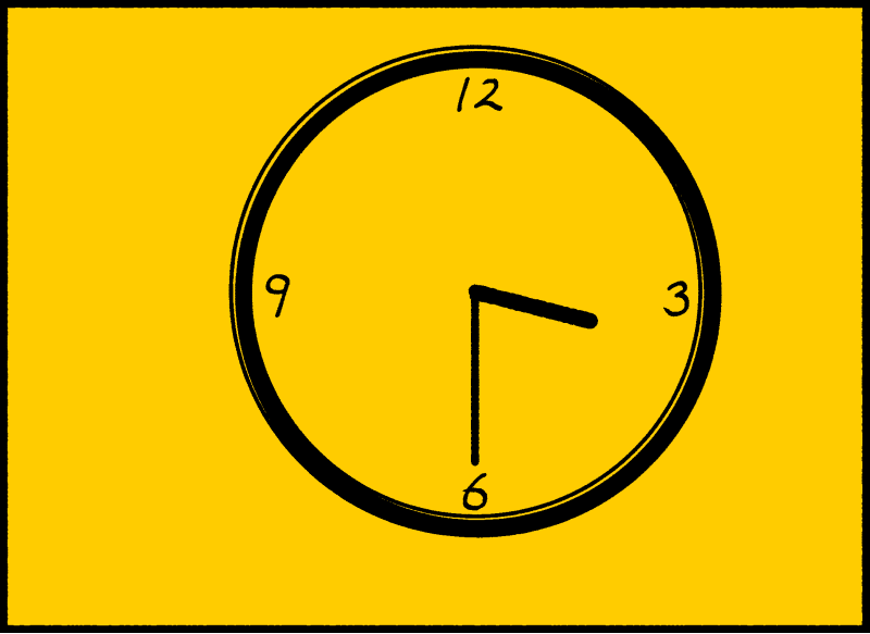 Después de la reunión de la clase.