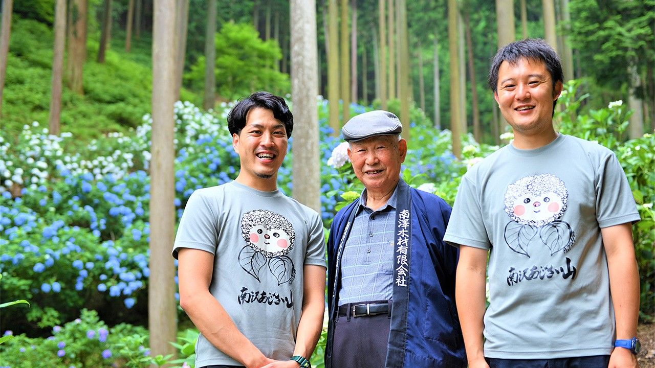Ajisai-yama, un monte de hortensias cultivado durante medio siglo |  