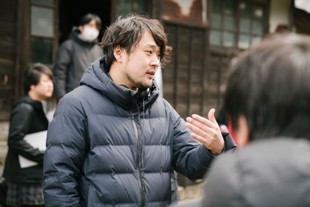 El director, Sakamoto Yoshihiro © Comité de Producción de Momi no ie.