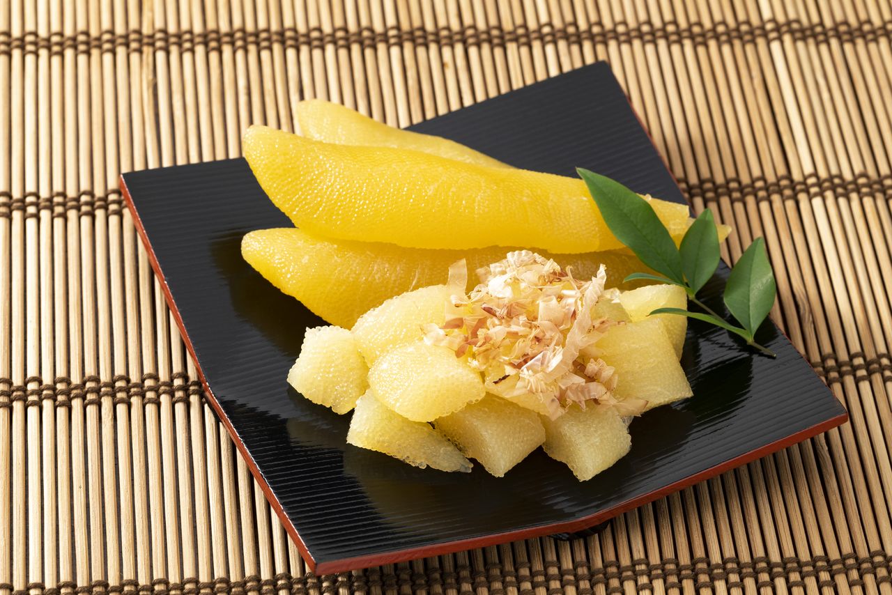 Kazunoko, uno de los ingredientes de la comida típica de Año Nuevo. (© PIXTA)