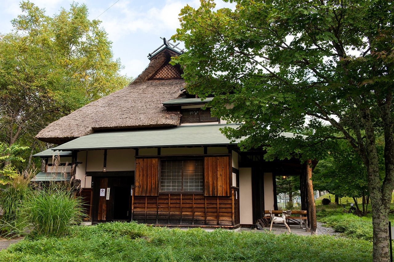 Exterior de la villa Mugeisō.