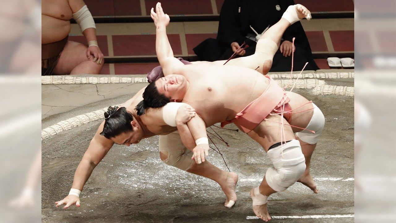 Las técnicas más inusuales del sumo