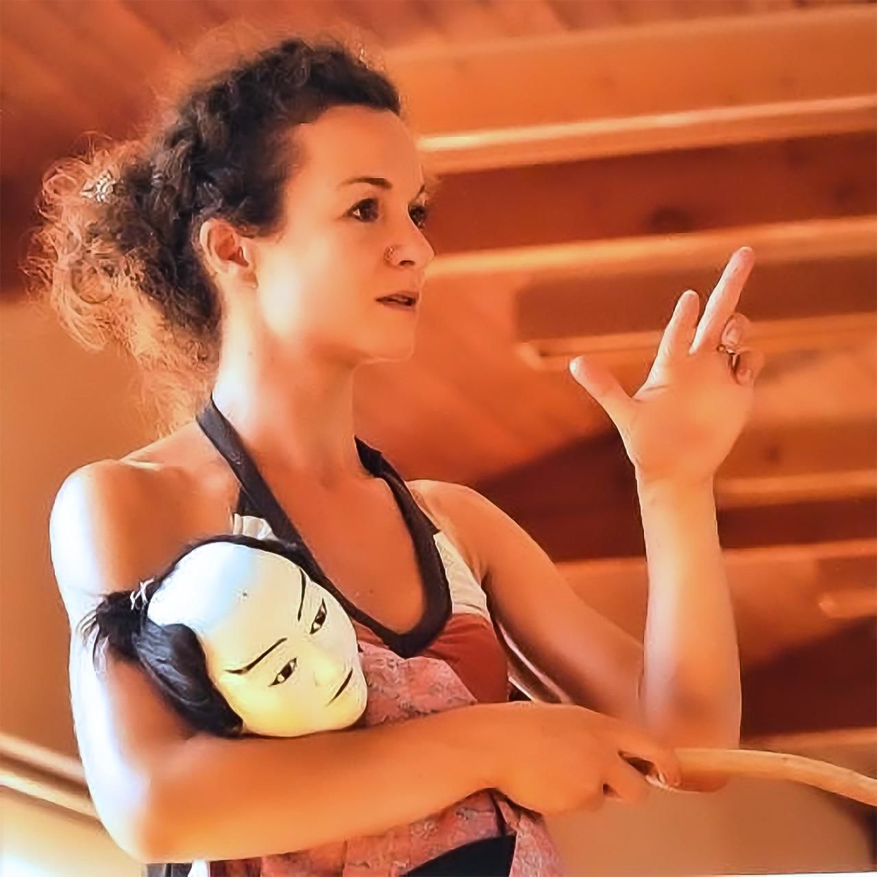 Antes de probar el ningyō-jōruri, Chloé había venido a Japón porque tenía la impresión de que había llegado al límite de lo que podía aprender del idioma en Francia.