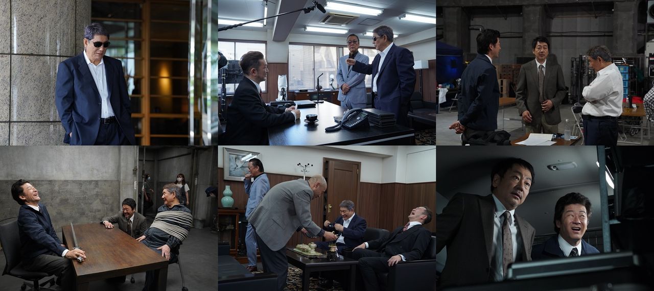 Imágenes del rodaje de Broken Rage. © 2025 Amazon Content Services LLC or its Affiliates.