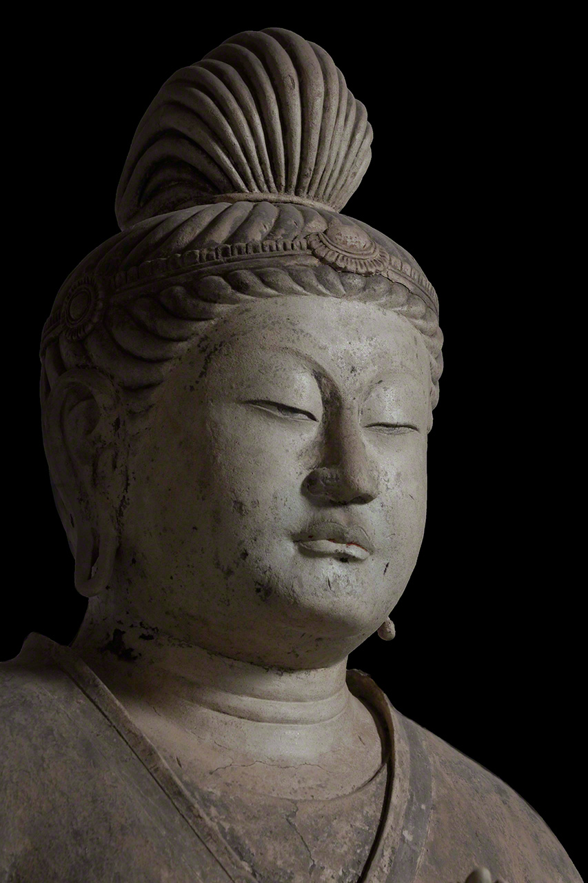 Cabeza del bodhisattva Gakkō.
