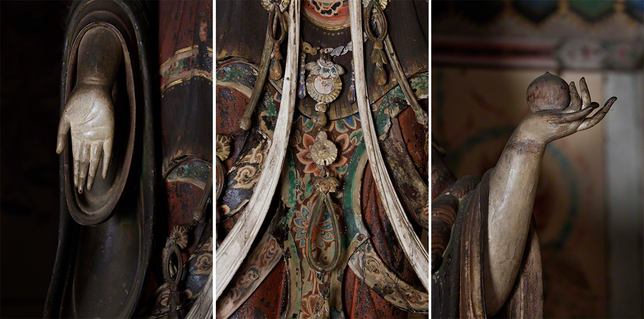 El visitante quedará cautivado por el modo en que se ha buscado la belleza hasta en los más pequeños detalles de la talla.