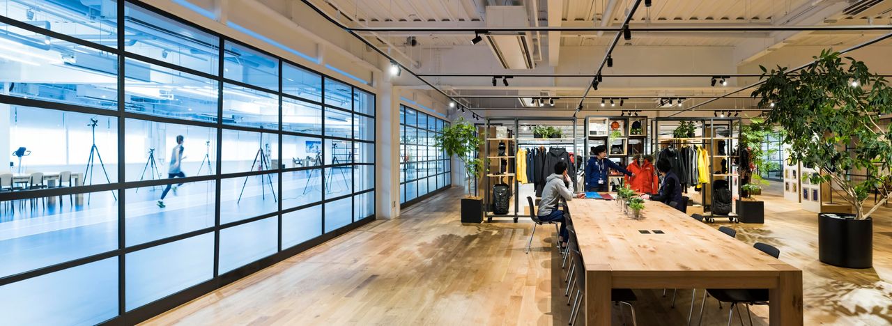 Goldwin Tech Lab, el centro de I+D de Goldwin situado en su lugar de origen, Toyama. (© Goldwin)