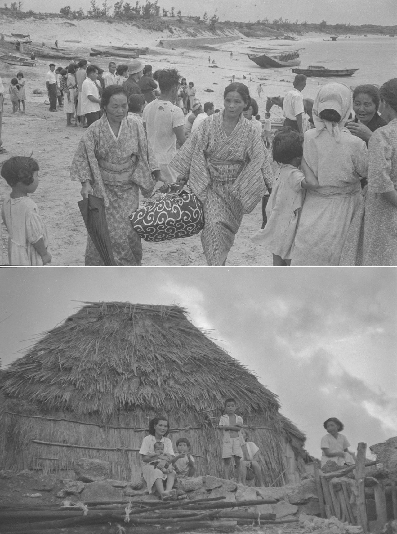 Paisaje de Yoron; antes de la reintegración de Okinawa era la isla más meridional de Japón.