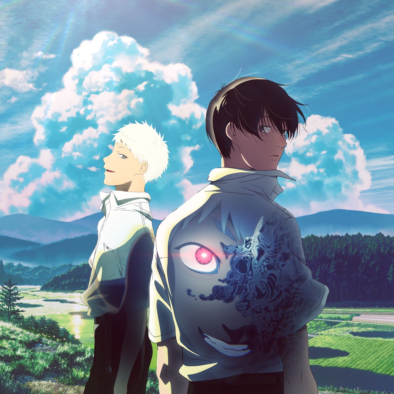 La versión en anime también se distribuyó globalmente y se ha anunciado la producción de una segunda temporada. (© Mokumokuren / Kadokawa - Comité de producción de Hikaru ga shinda natsu.)