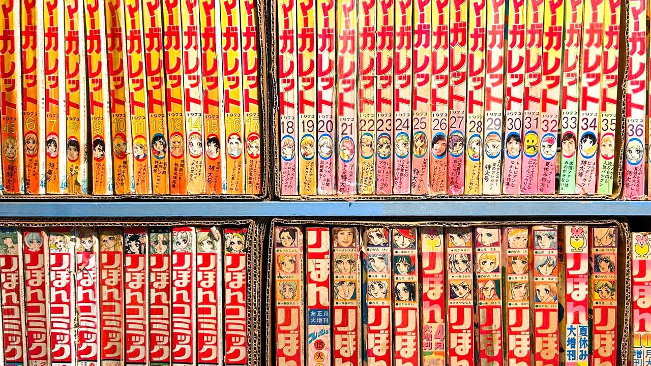 Revistas de manga en las que la publicación semanal favoreció, entre otras cosas, las series de larga duración. (Colección de la Shōjo Manga-kan)
