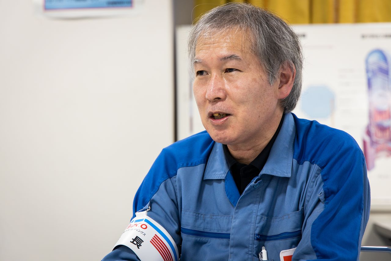 Mishima Takaki, ahora director general de Fukushima Dai-ni, era el director de control de operaciones en el momento del terremoto.