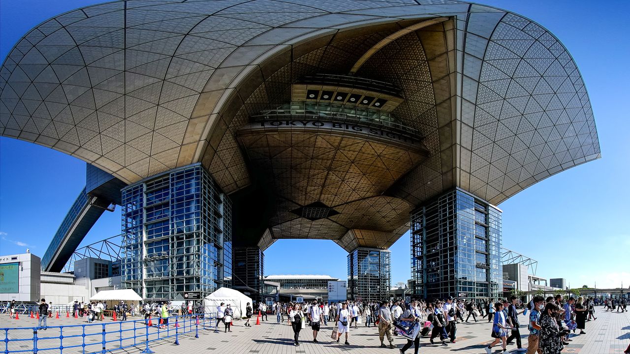 El centro de convenciones Tokyo Big Sight, que cuenta con el mayor espacio expositivo de Japón, con una superficie total de 115.000 metros cuadrados, se alquila por completo como sede del evento.