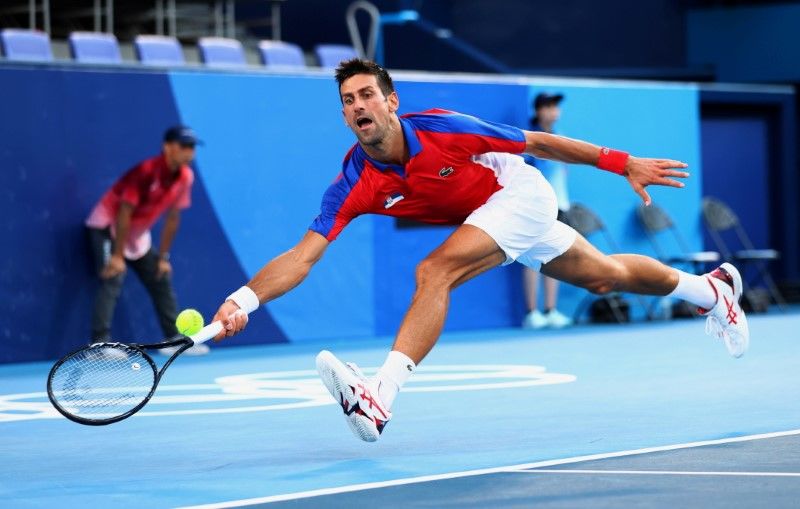 Foto de archivo de Novak Djokovic en su derrota en el partido por la medalla de bronce en los Juegos de Tokio. 
Jul 31, 2021
REUTERS