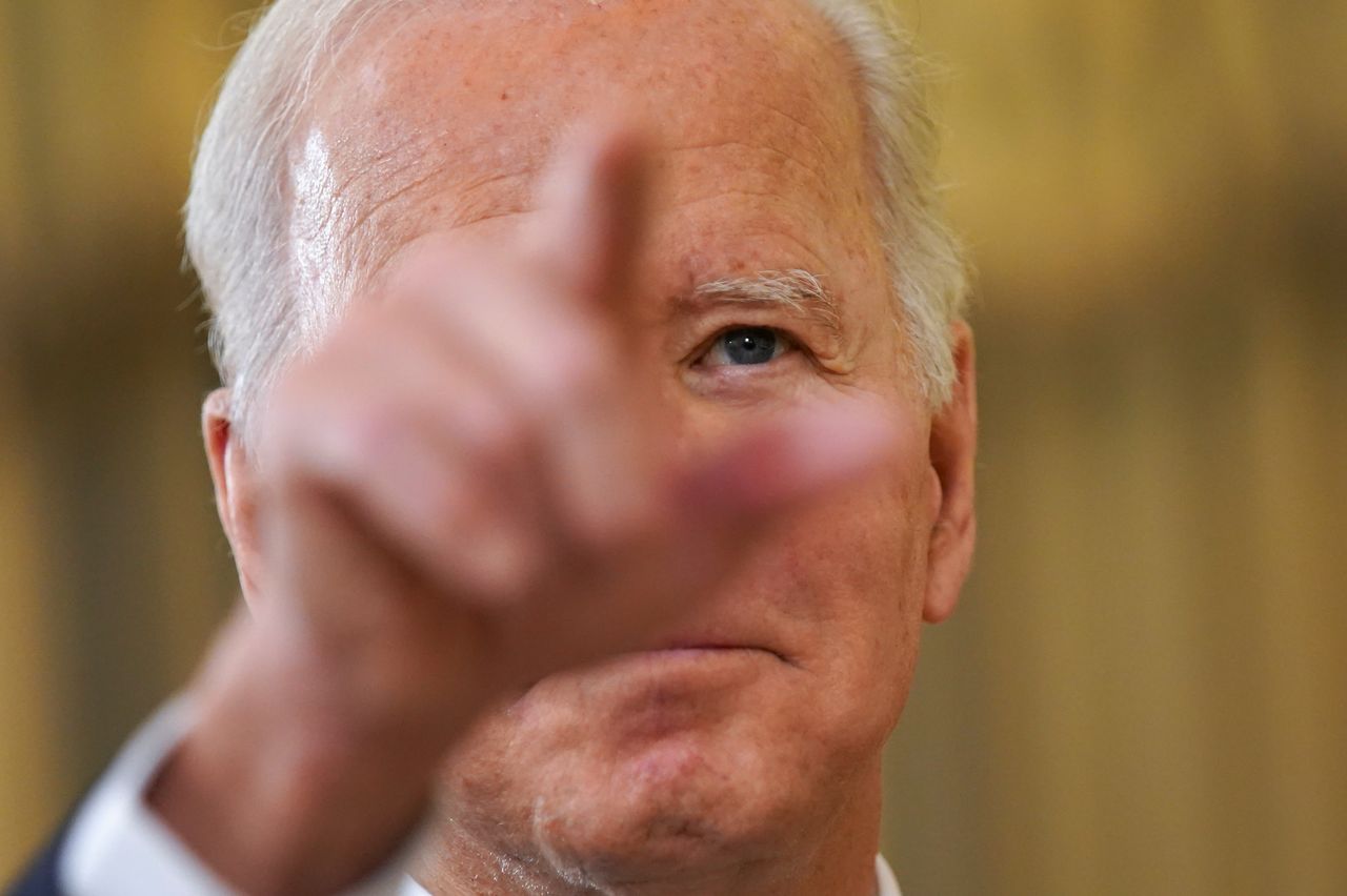 Foto del viernes del Presidente de EEUU, Joe Biden, hablando en la Casa Blanca.
Dic 3, 2021. REUTERS/Kevin Lamarque