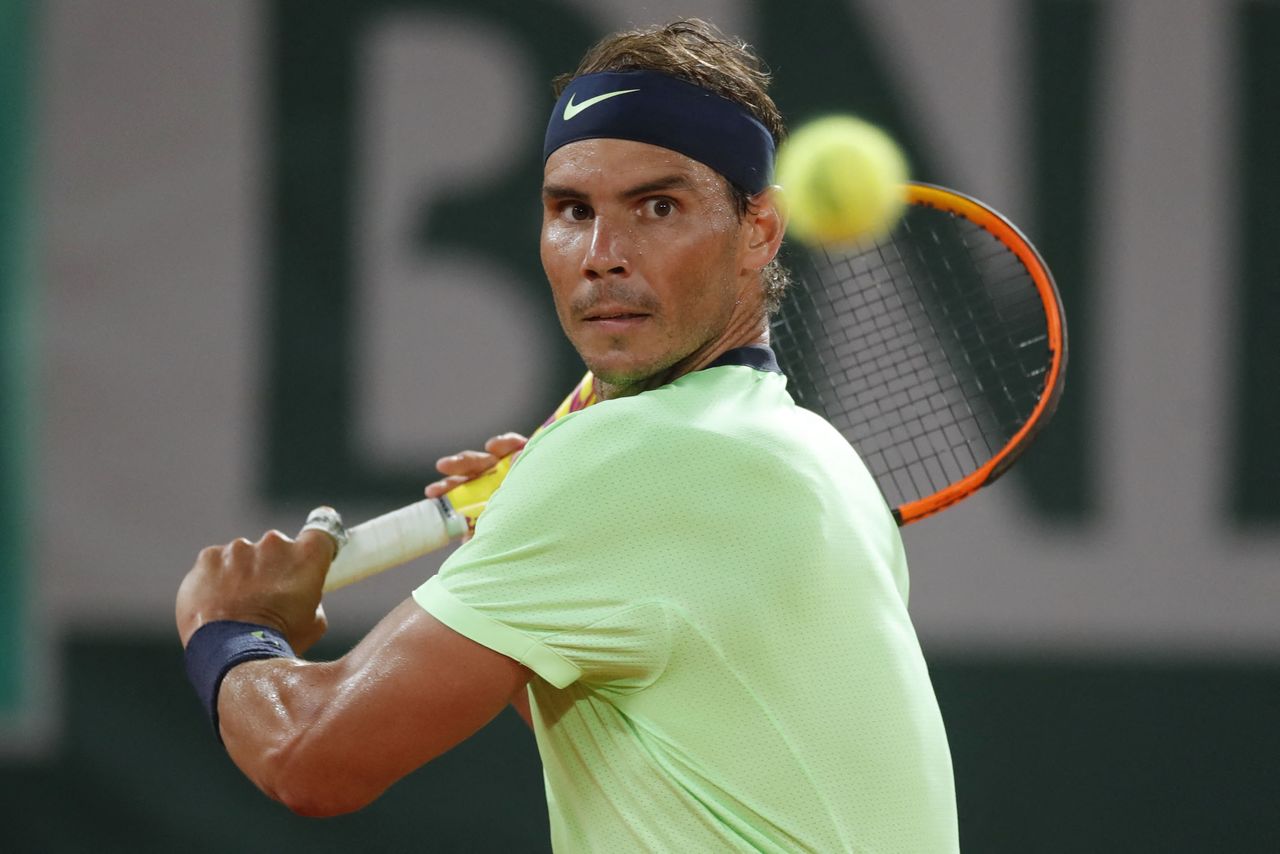 Foto de archivo ilustrativa de Rafael Nadal en acción ante Novak Djokovic en las semifinales de Roland Garros
Jun 11, 2021
REUTERS/Sarah Meyssonnier