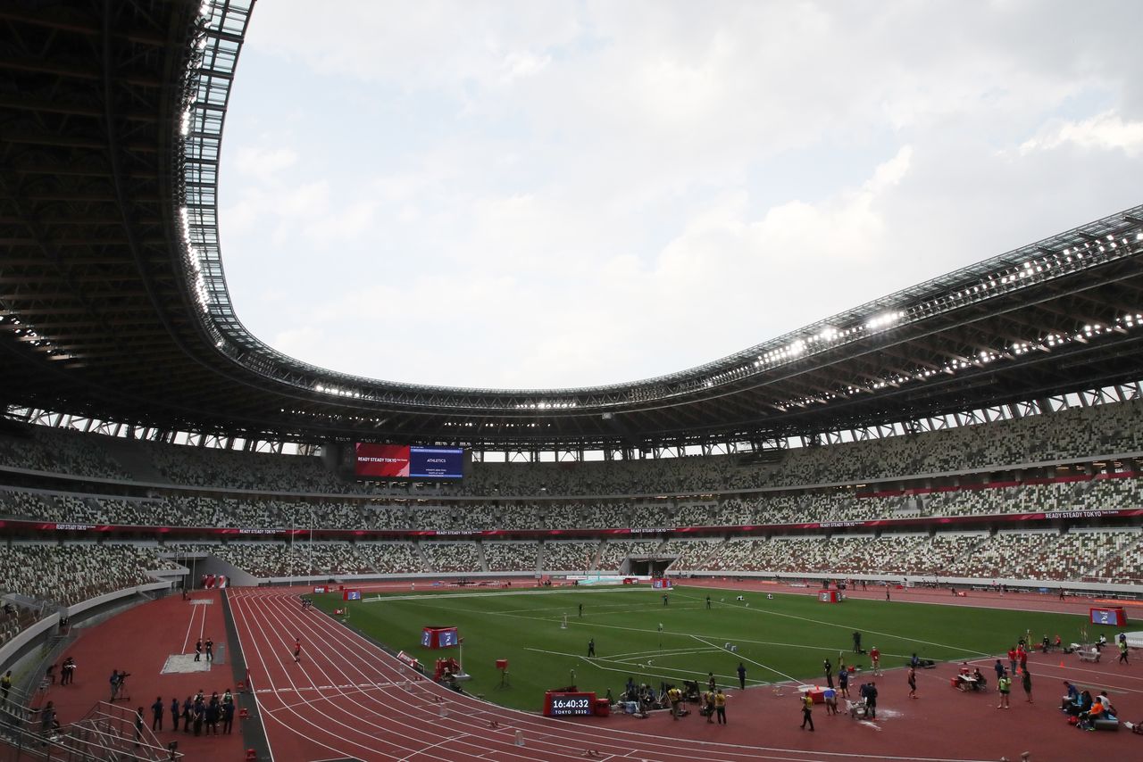 Estadio Olímpico, Tokio, Japón, 9 mayo 2021.
REUTERS/Kim Kyung-Hoon