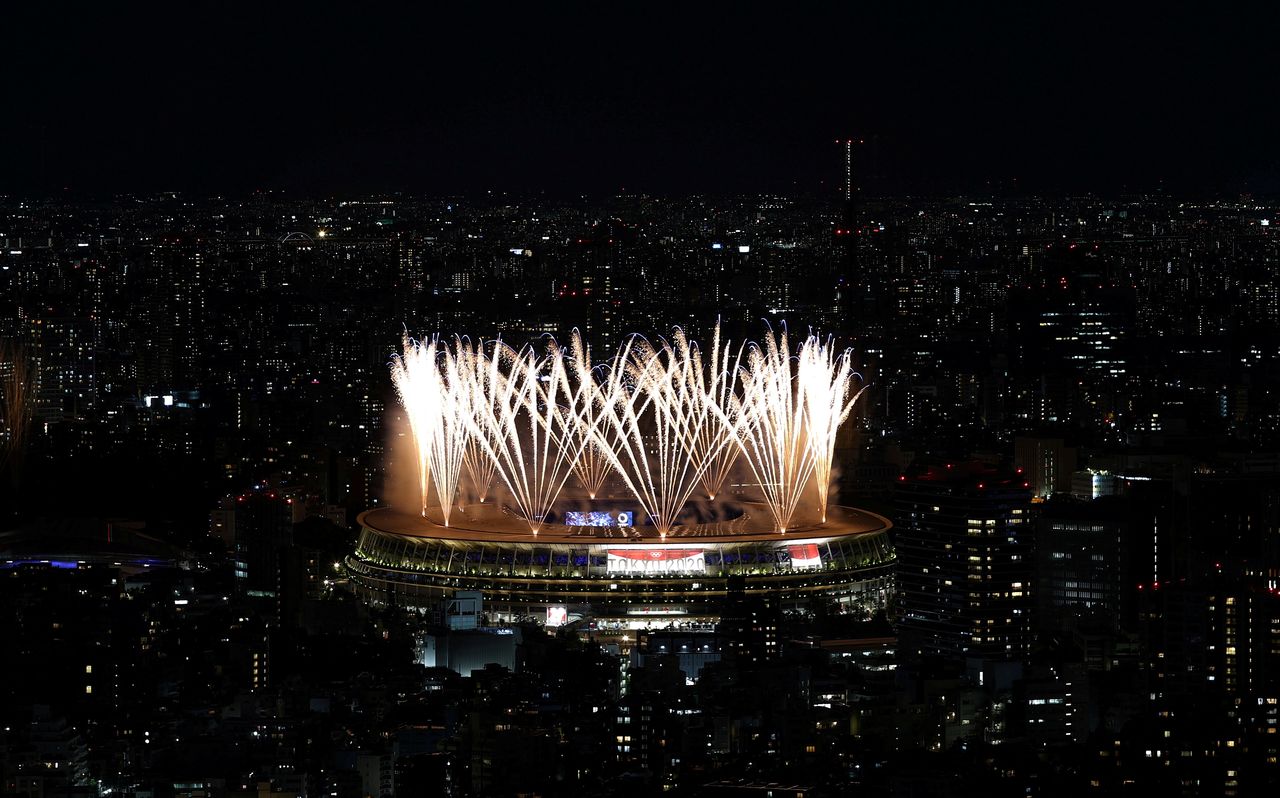 Jul 23, 2021. 
Foto del viernes de la ceremonia de apertura de los Juegos Olímpicos de Tokio
REUTERS/Kim Kyung-Hoon/