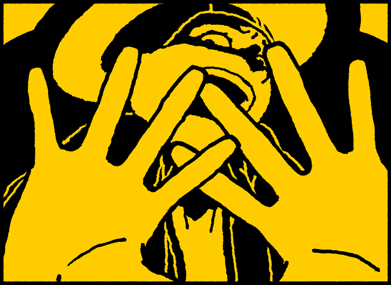 “¡Aaah! ¡Basta!!! ¡Me conformo con comer donde sea!”