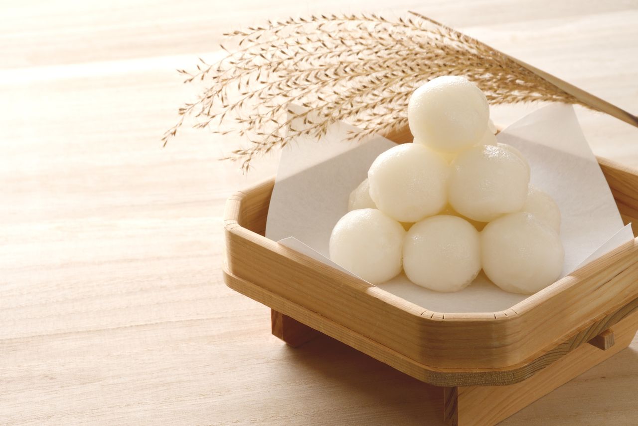 Tsukimi dango et susuki (© Adobestock)