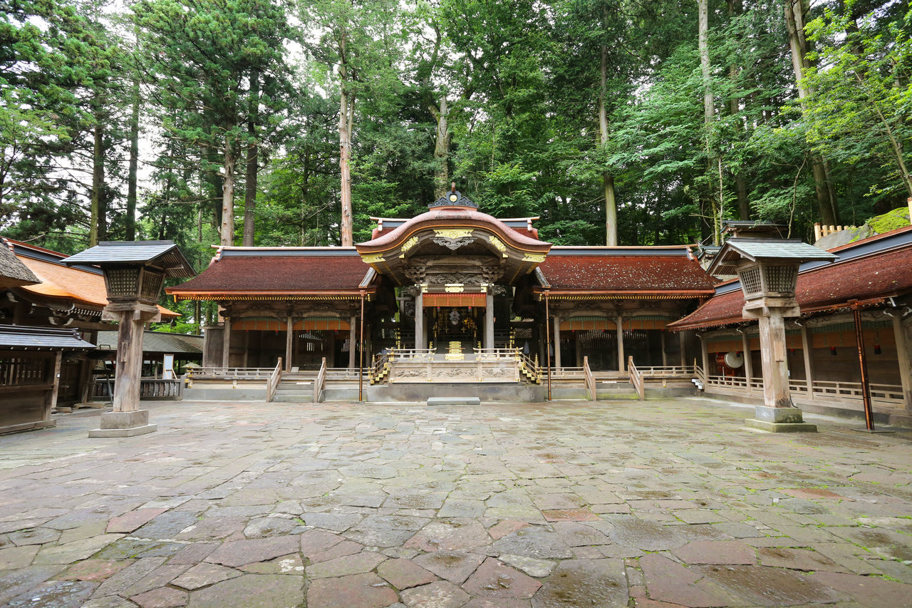 Le pavillon cérémoniel (heihaiden) de Honmiya