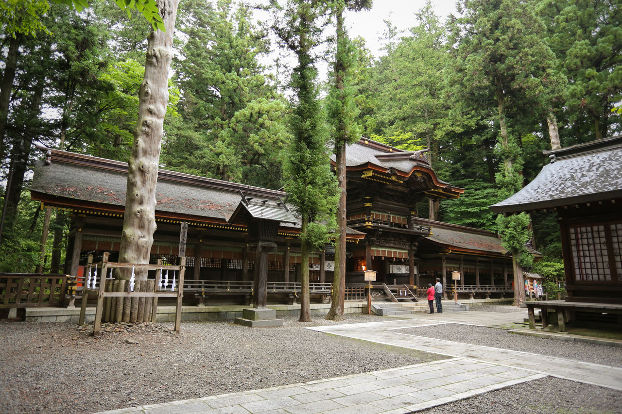 Le pavillon cérémoniel (heihaiden) à Harumiya.