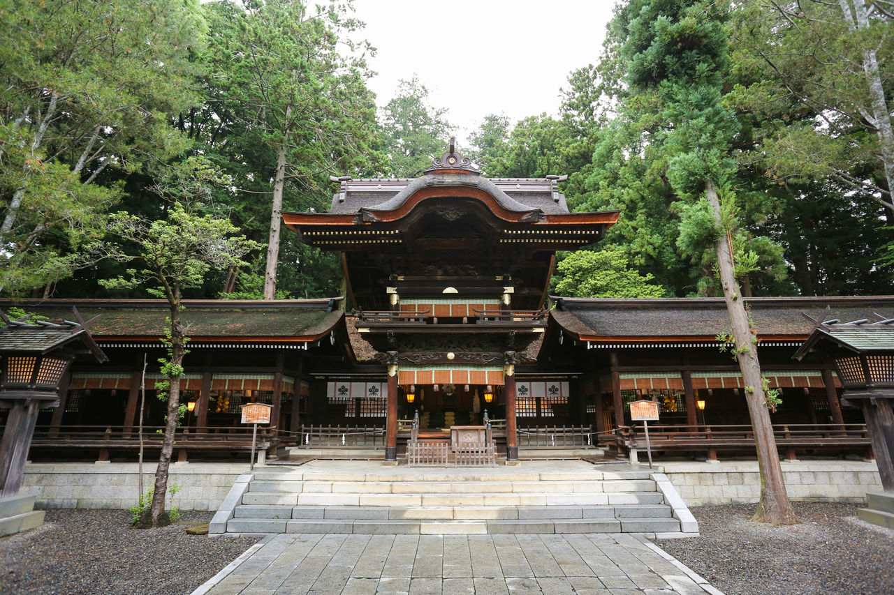 Le pavillon cérémoniel (heihaiden) à Akimiya 
