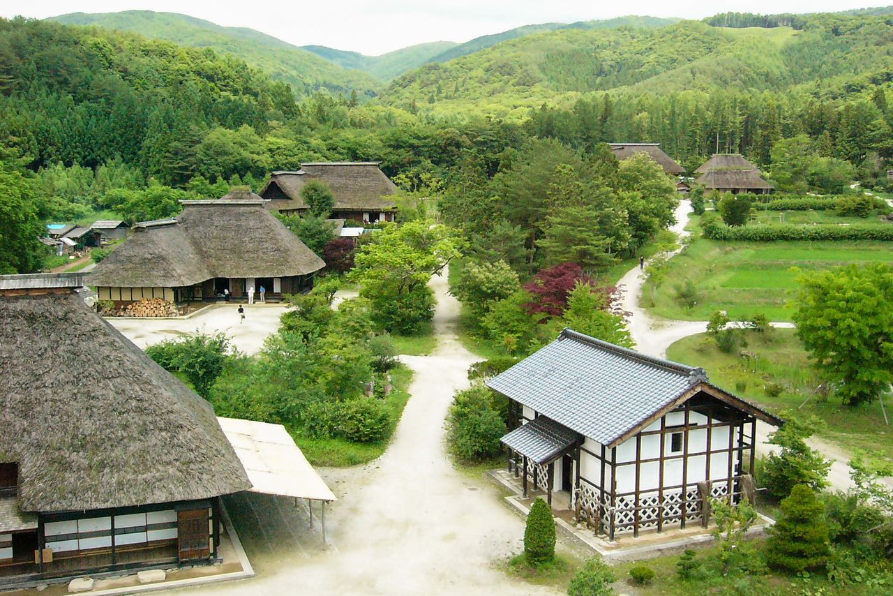 Tôno le Vieux village est une reconstitution du Tôno de l’époque d’Edo (Photo avec l'aimable autorisation du Tôno Furusato mura).