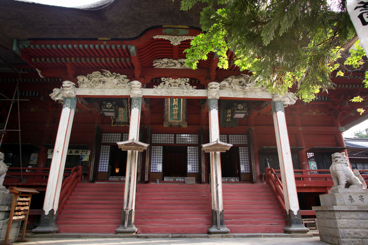 Le Sanjin Gôsaiden est dédié aux esprits des trois montagnes sacrées.