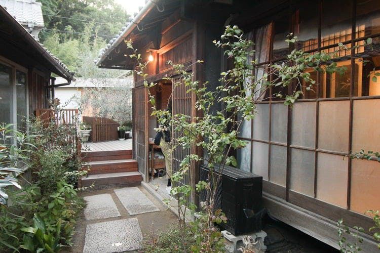 La maison où vivaient les grands-parents de Ishii Jun, le responsable du Shôdoshima Art Project