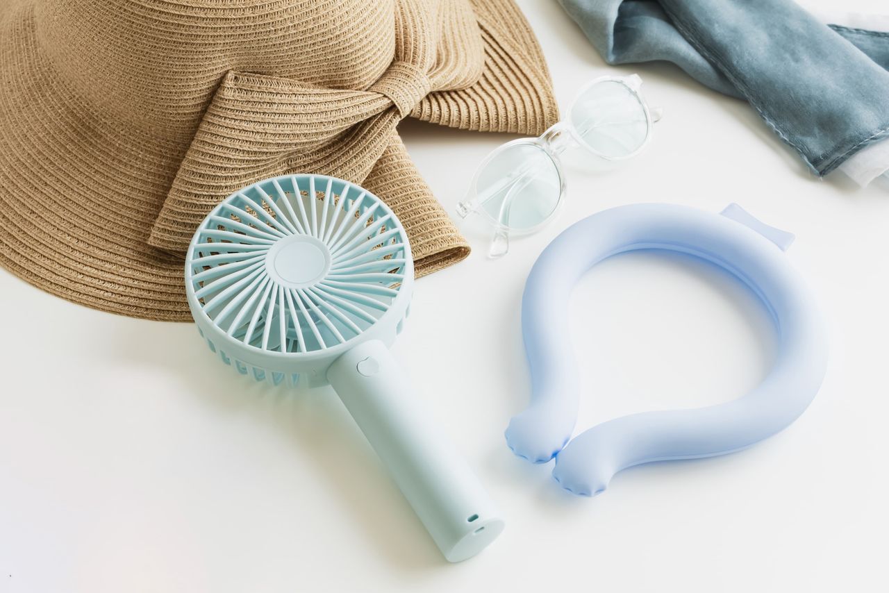 Quelques objets qui vous seront utiles pour prévenir les coups de chaleur.