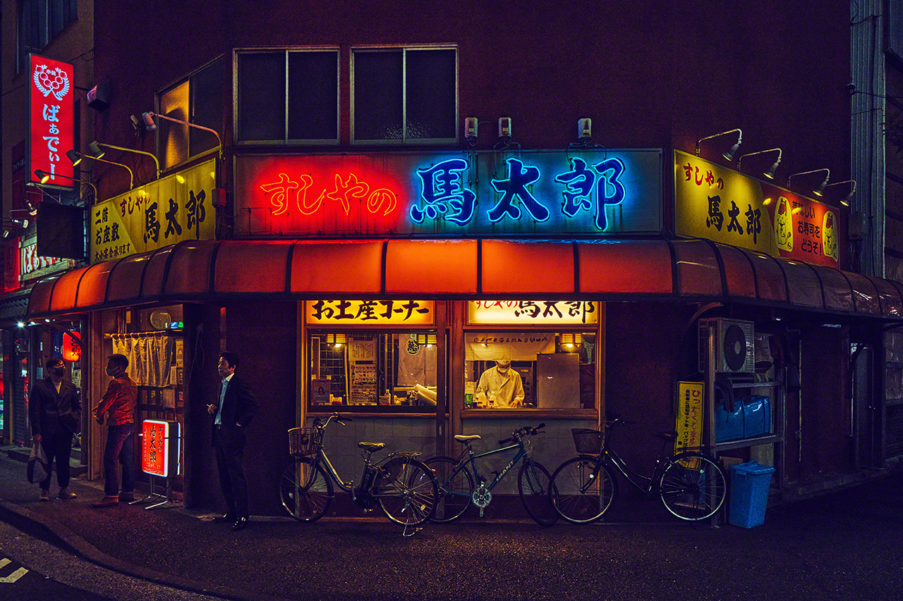 Le restaurant de sushis « Sushiya No Umataro Tokyo », à Gotanda (Tokyo)