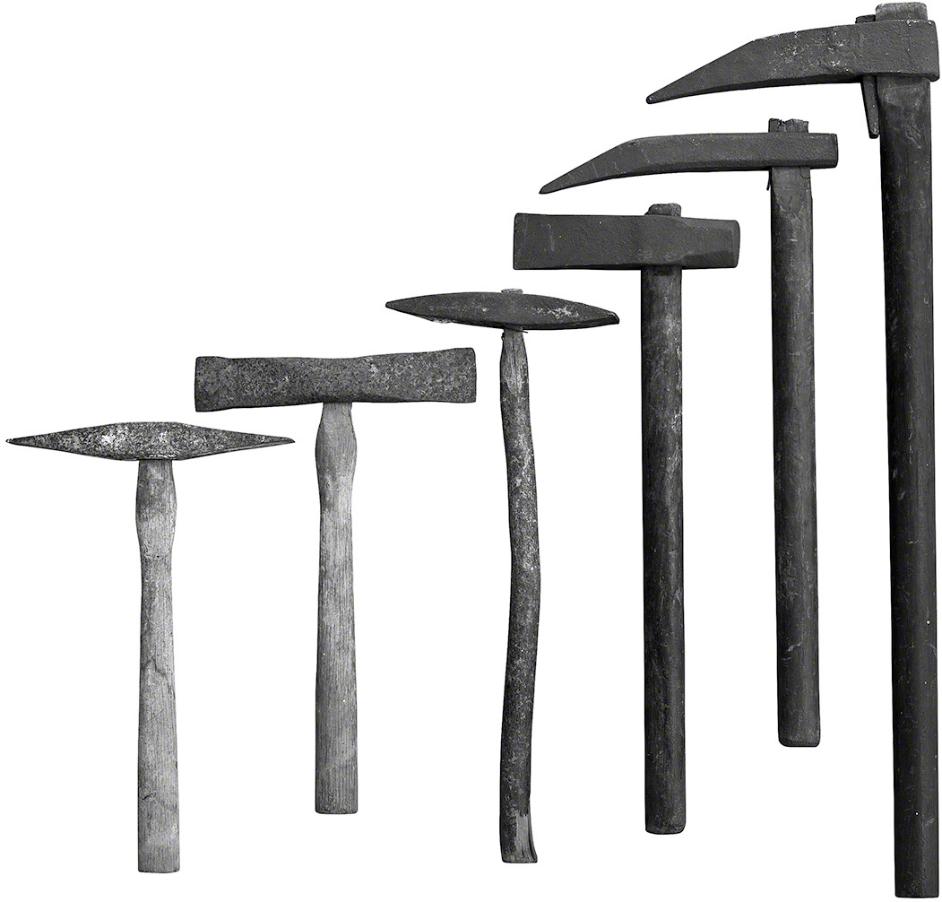 Outils utilisés pour le travail d’excavation